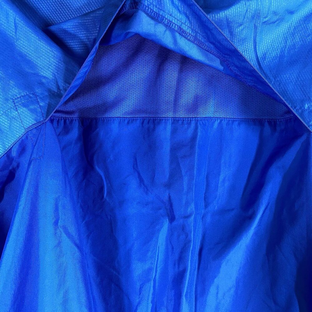 Nike Jacket Mens XXL Blue Vent Windbreaker Full Zip 90s Y2K Retro Track Golfing - Picture 10 of 14